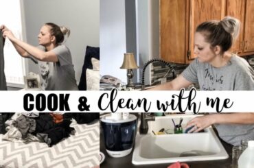 COOK & CLEAN WITH ME | GETTING IT DONE | GLUTEN & DAIRY FREE RECIPES
