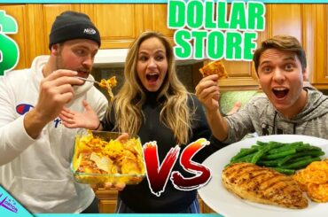 BEST DOLLAR STORE MEAL WINS! *Cooking Challenge!*