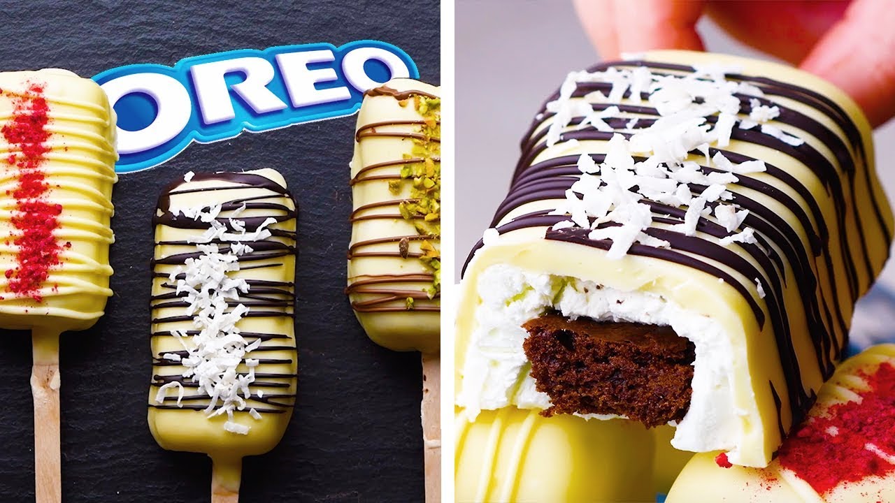 6 Amazing DIY Oreo Cookie Dessert Treats for a Delicious Late Night Snack | Easy Recipes by So Yummy 6 Amazing DIY Oreo Cookie Dessert Treats for a Delicious Late Night Snack | Easy Recipes by So Yummy