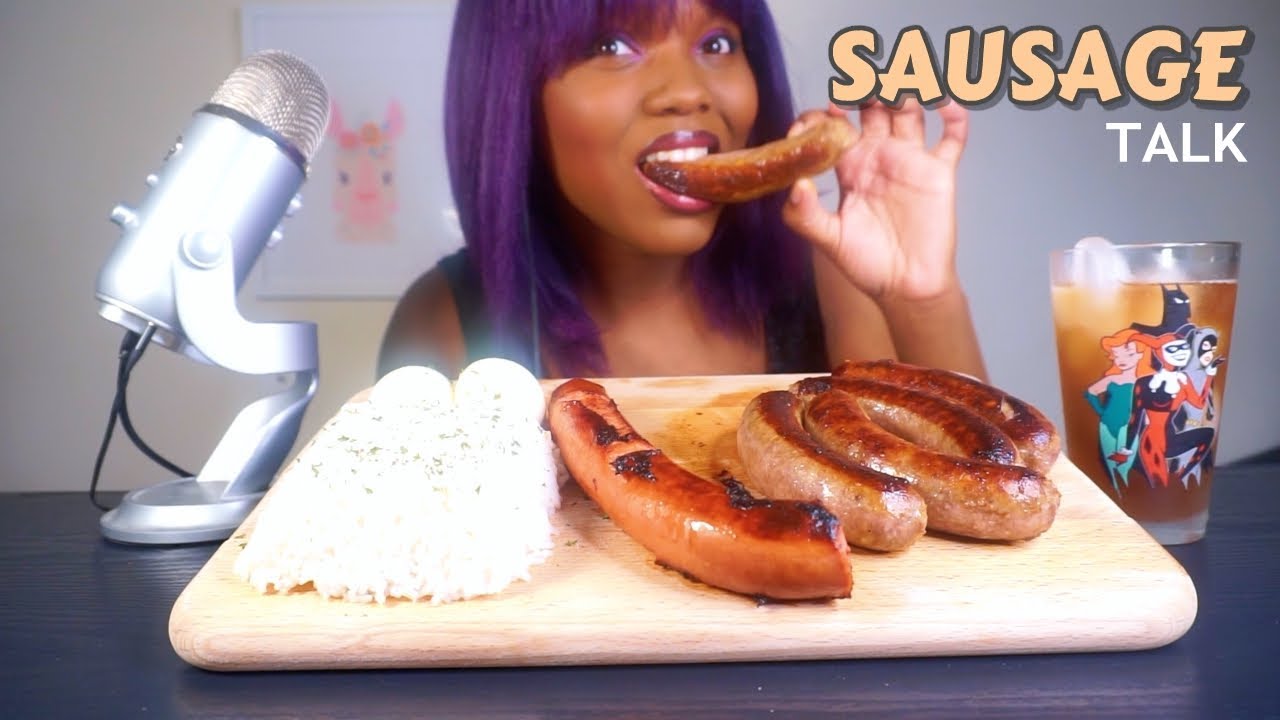ASMR ITALIAN SAUSAGE RICE + BOILED EGGS MUKBANG | Eating Show 먹방 ASMR ITALIAN SAUSAGE RICE + BOILED EGGS MUKBANG | Eating Show 먹방