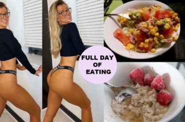 What I Eat In A Day - 2020 Fitness Goal