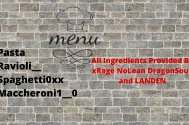 Italian's the best cooks in CC