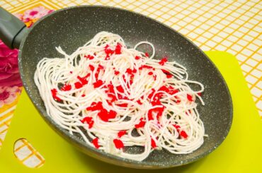 How to Cook Spaghetti / Stop Motion Cooking / ASMR