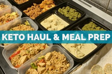 Keto U.K. Grocery Haul & Meal Prep // Italian Chicken, Thai Curry & Cashew Chicken