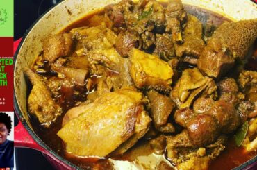 HOW TO SEASON & COOK ASSORTED MEATS TO GET OUT RICH STOCK/BROTH | PARTY STYLE