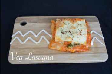 Veg Lasagna | Lasagna Recipe | Italian Food | HomeMade | Tandoor | Layered