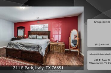 211 E Park, Italy, TX 76651