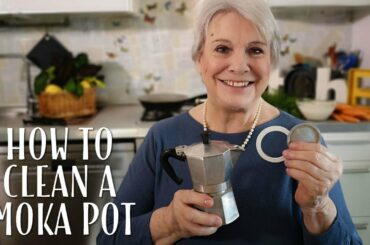 How to clean a moka pot - Mamma Giuliana