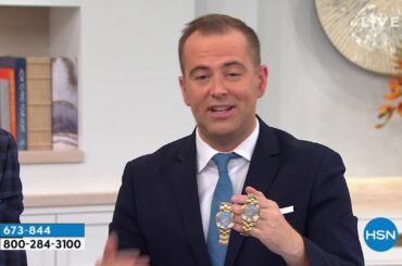 Bellezza Women's Lira Coin Bronze Bracelet Watch