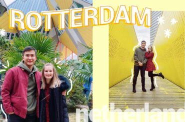 International couple ~ Showing my Uzbek boyfriend around in Rotterdam, Netherlands! 🇳🇱🇺🇿