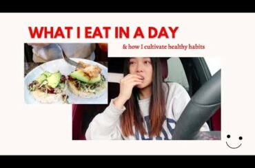 WHAT I EAT IN A DAY POST HOLIDAY | Build Healthy Habits With Me!