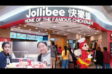 The Famous Chicken|| Jollibee Eating At Polam Just Two of us😋