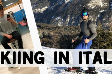 17 Year Old Bodybuilder Goes Skiing & Works Out In Italy!