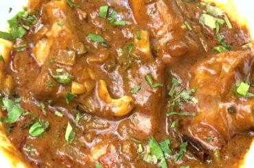 மட்டன் நல்லி எலும்பு குழம்பு - How to make tasty Mutton bone Gravy - mutton gravy in tamil -mutton