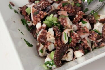 Octopus Salad Recipe - Laura Vitale - Laura in the Kitchen Episode 267