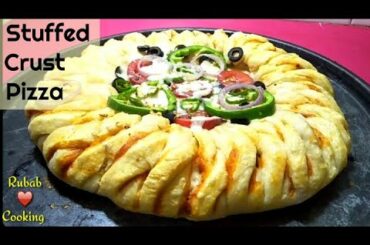 Stuffed Crust Pizza | Floral Crust Pizza | New ITALIAN Style, Perfect Pizza Dough
