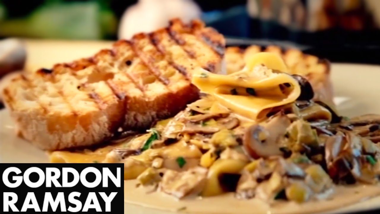 Mushroom, Leek and Tarragon Pasta – Gordon Ramsay Mushroom, Leek and Tarragon Pasta - Gordon Ramsay