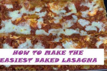 How to make the easiest Lasagna | Michikay & Minardi