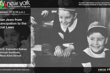 Italy in New York: Italian Jews from Emancipation to the Racial Laws