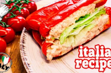 BURGER TUNA BELL PEPPER ¿¿| New recipe stuffed peppers