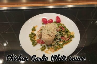 Chicken Garlic white sauce Italiano Cucine || Worldwide recipes culinary food