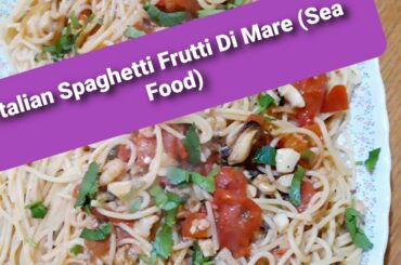 Italian Spaghetti Fruitti Di mare Fish (Sea Food)
