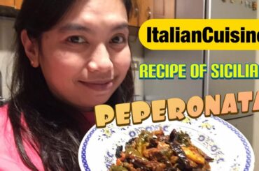 HOW TO COOK PEPERONATA AL FORNO / ITALIAN FOOD / TAGALOG