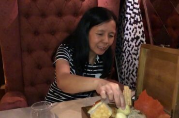 LORINA FROM LAPU LAPU CITY TASTS ITALIAN FOOD IN HO CHI MINH CITY 2019