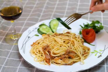 Easy Spaghetti Recipe | So Easy | 15 minutes