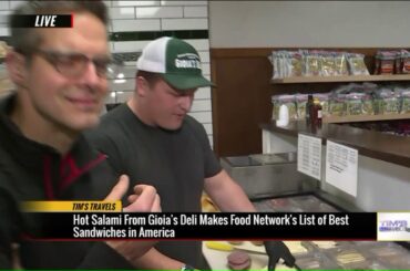 Tim`s Travels: Gioias Deli featured on Food Network`s `best sandwiches in America` list