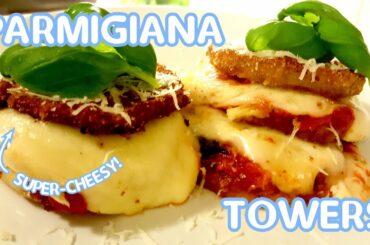 PARMIGIANA TOWERS relaxed vegetarian cooking session in GABBYS KITCHEN