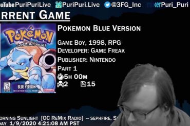 PSXplosion #199 Cardinal Syn. Later: Pokemon Blue [Part 1]
