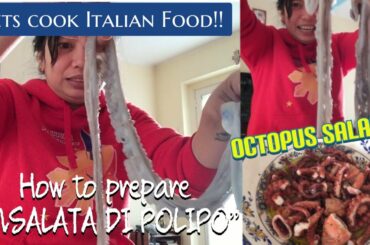 INSALATA DI POLIPO 🐙 / ITALIAN RECIPE / TAGALOG