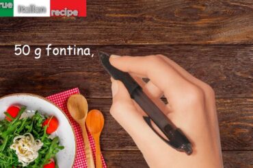 ENG - Risotto con le mele e con fontina