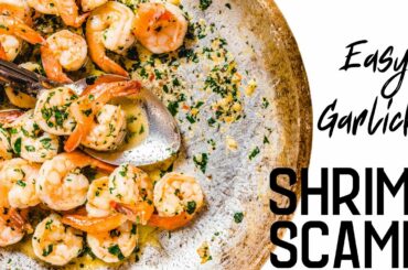 Garlic Shrimp Scampi Easy Recipe