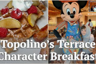Topolino's Breakfast | Disney's Riviera Resort Character Dining in 4k