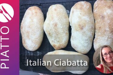Kitchenaid Mixer Bread Recipes | Italian Ciabatta Bread Recipe, Easy!
