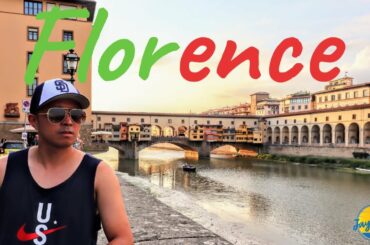 WALKING AROUND FLORENCE ITALY + Novella Airbnb Apartment Tour