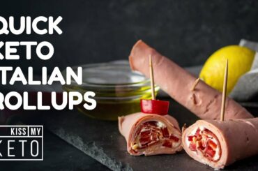 Keto Italian Rollups Recipe