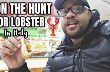 ON THE HUNT FOR LOBSTER IN ITALY... THIS IS WHAT HAPPENS !!!