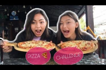 PIZZA CHALLENGE🍕 w/my SISTER