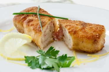 How to Make Chicken Cordon Bleu Recipe - Stuffed Chicken Breast