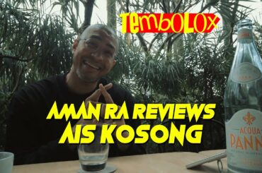 AMAN RA REVIEW AIS KOSONG ITALY ~ #TEMBOLOX MUKBANG MALAYSIA