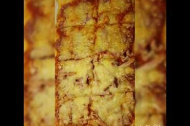 Home made Ham and Salami Pizza