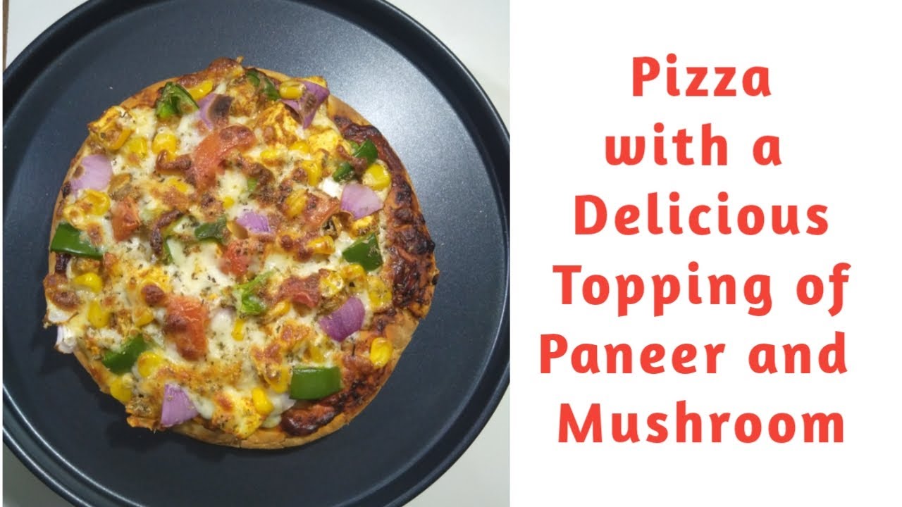 Make Pizza in BOSCH Microwave with a Delicious topping of Paneer and Mushroom // Cook With Bosch Make Pizza in BOSCH Microwave with a Delicious topping of Paneer and Mushroom // Cook With Bosch