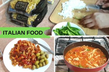 Busy Mom's 30 minute Dinner Routine - Italian One Pot Pasta - Recipe in Urdu
