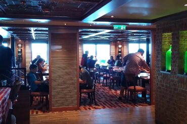 Carnival Panorama, onboard Italian Restaurant Review.