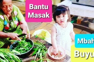 Ghea | Bantu Masak Mbah Buyut | Baby Play Time ベビープレイタイム