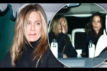 Jennifer Aniston and Courteney Cox prove they're still the best of Friends as they fetch dinner toge