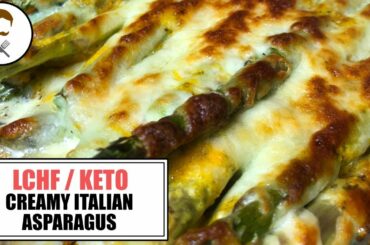 Creamy Italian Asparagus || The Keto Kitchen